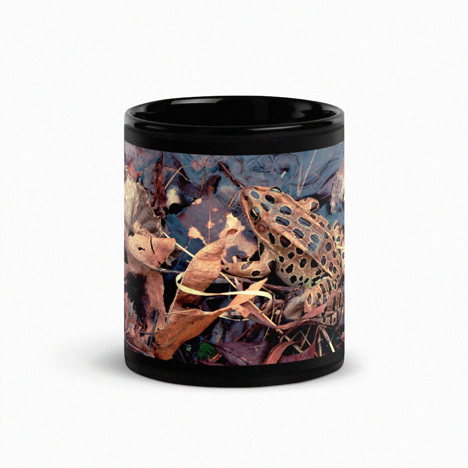 First Frog of Spring coffee mug by Peter Tkacz