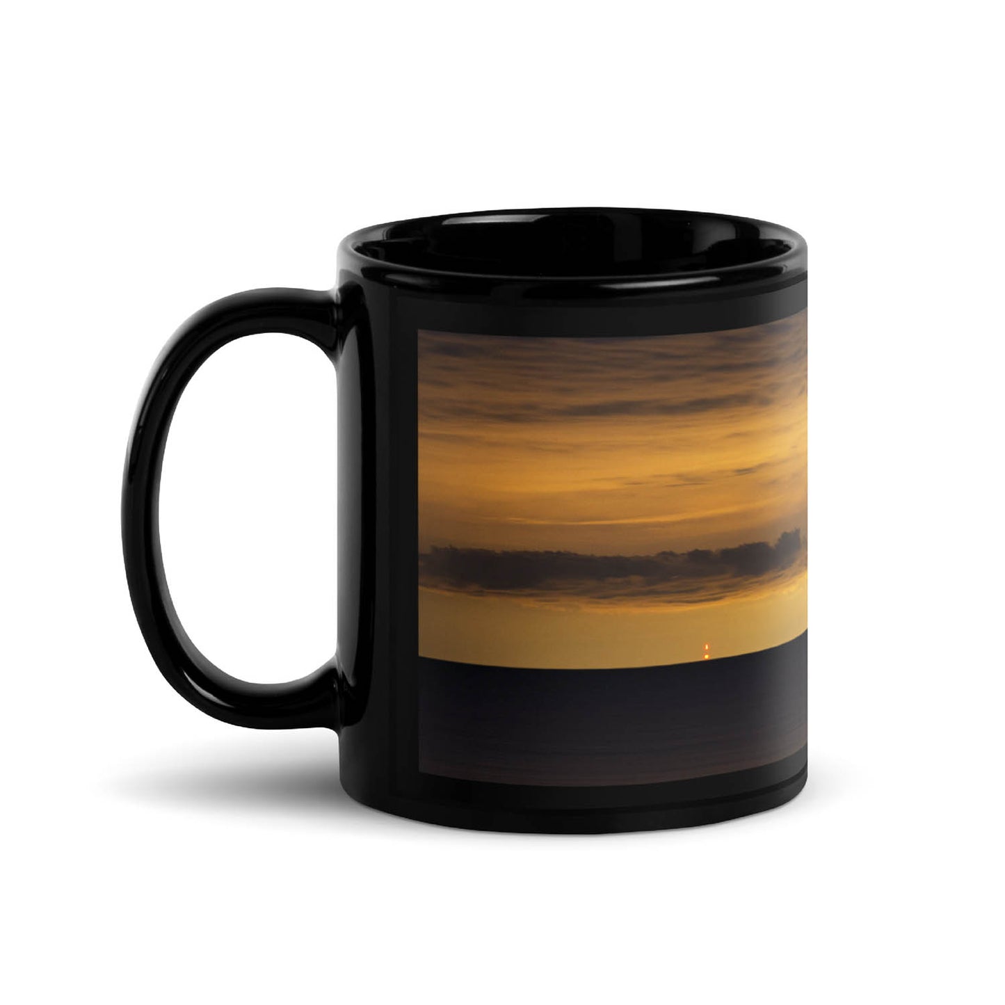Ethereal Lake Erie Night mug by Peter Tkacz