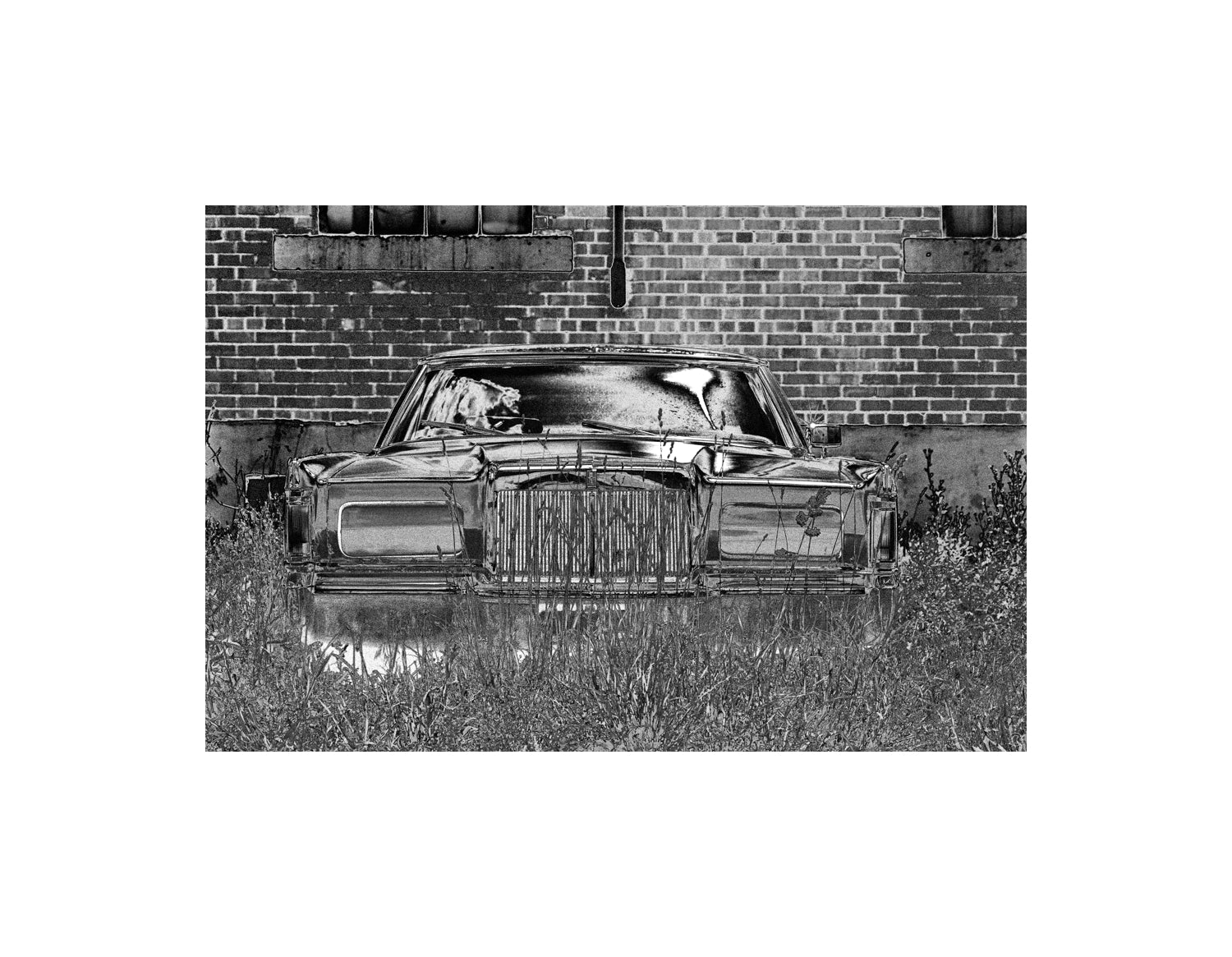 Continental Mark III B&W Solarized Photography by Peter Tkacz