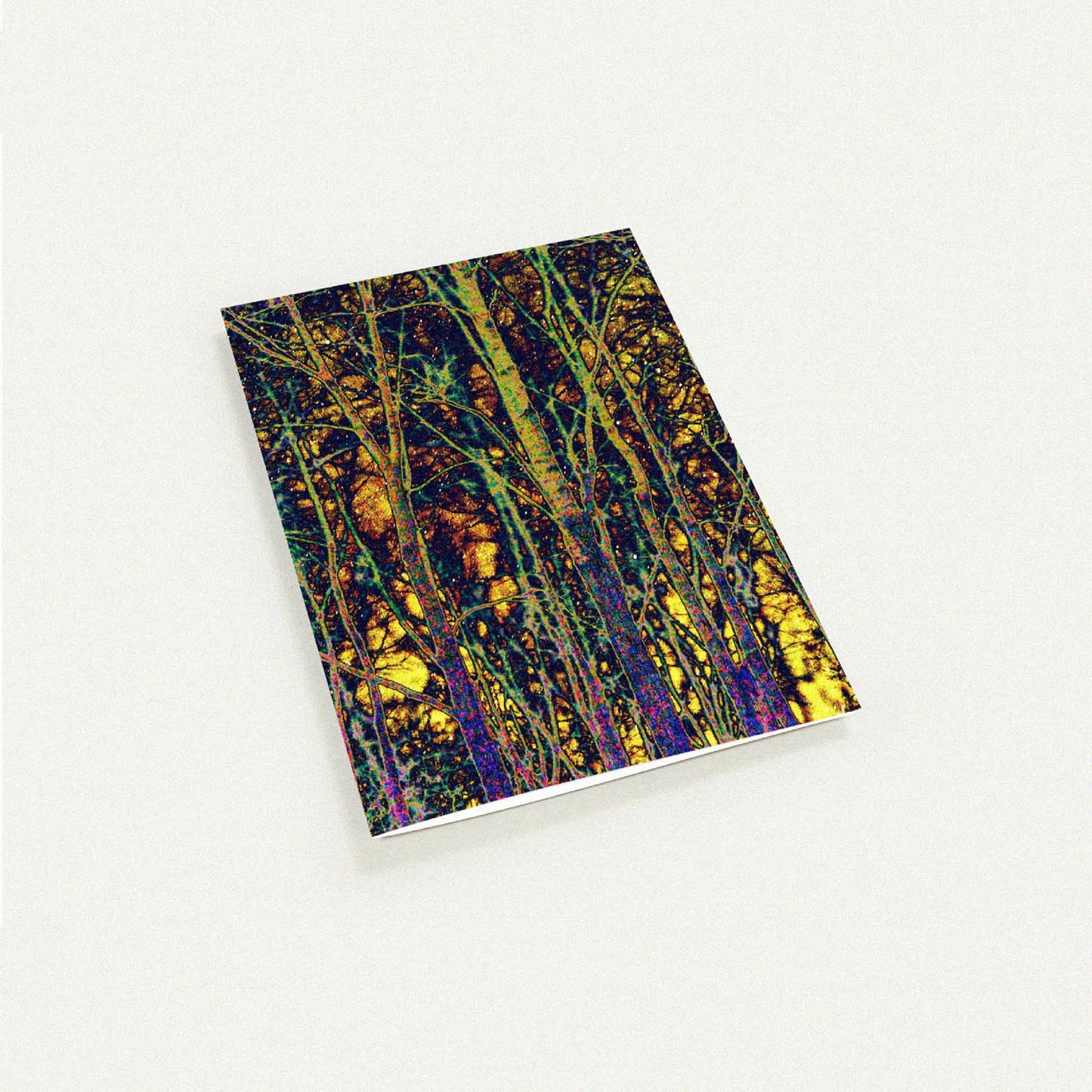 Enchanted Woods greeting card by Peter Tkacz