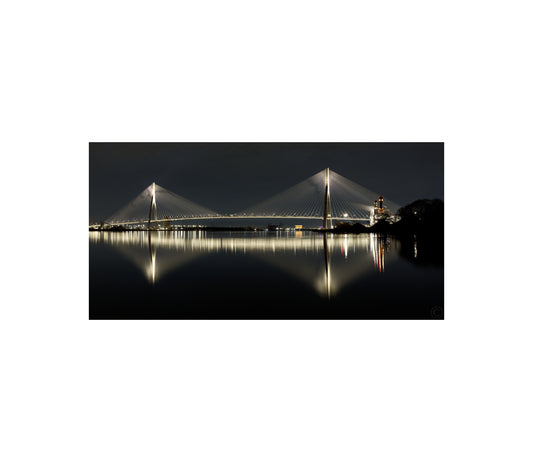 Gordie Howe International Bridge photography by Peter Tkacz