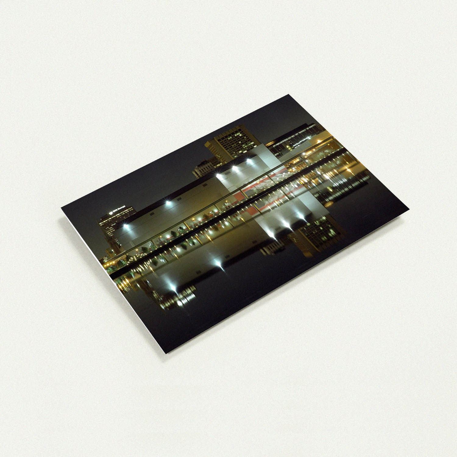 Joe Louis Arena greeting card by Peter Tkacz