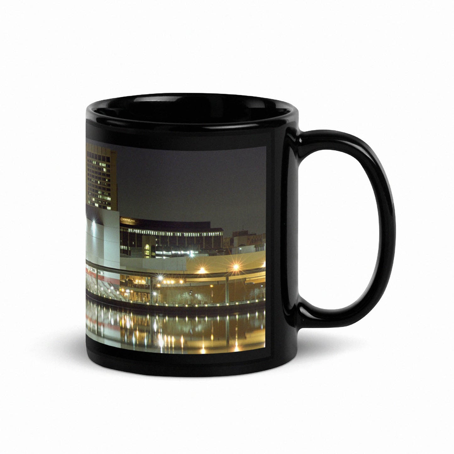 Joue Louis Arena coffee mug by Peter Tkacz