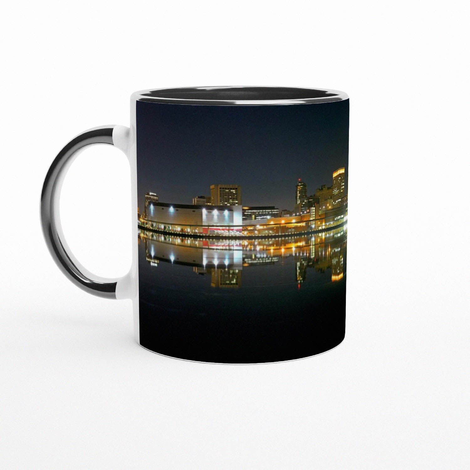 2005 Lost Detroit Skyline coffee mug by Peter Tkacz