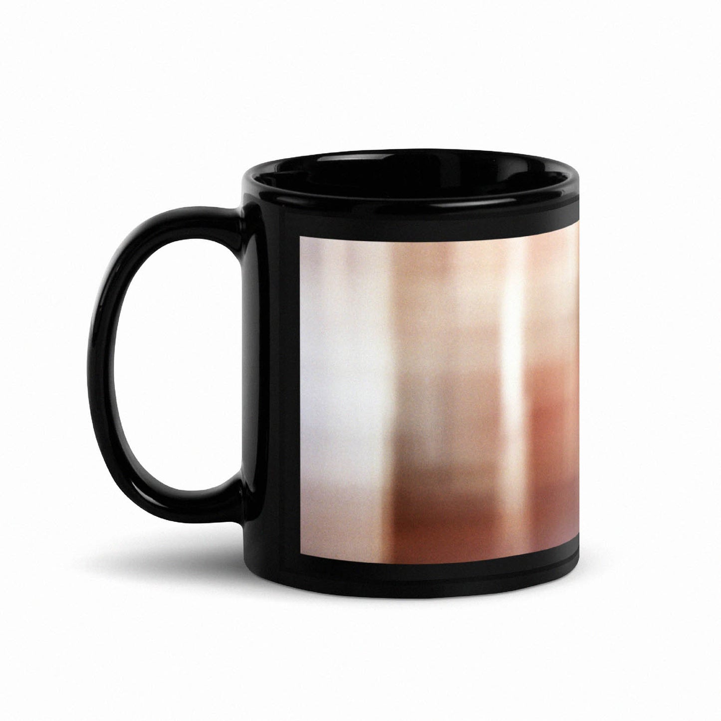 Painted Abstract reflections coffee mug by Peter Tkacz